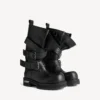 Bota alta Venom para mujer en negro Bota alta Venom para mujer en negro