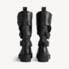Bota alta Venom para mujer en negro Bota alta Venom para mujer en negro