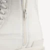 Bota de combate para hombre en blanco Bota de combate para hombre en blanco