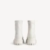 Bota de combate para hombre en blanco Bota de combate para hombre en blanco
