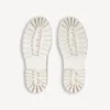 Bota de combate para hombre en blanco Bota de combate para hombre en blanco