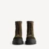 Bota de combate para hombre en color oliva Bota de combate para hombre en color oliva