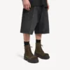 Bota de combate para hombre en color oliva Bota de combate para hombre en color oliva