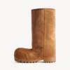 Botas altas de piel de Alaska para mujer en color marrón Botas altas de piel de Alaska para mujer en color marrón