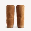 Botas altas de piel de Alaska para mujer en color marrón Botas altas de piel de Alaska para mujer en color marrón
