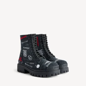 Botas «Combat Strike» para hombre en negro