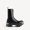 Botas con cordones «Bulldozer» para hombre en color negro Botas con cordones «Bulldozer» para hombre en color negro