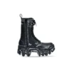 Botas con cordones Bulldozer «Piel de becerro con contorno negro» 672502WBEF21090