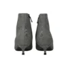 Botas de lana a cuadros con puntera puntiaguda «Gris» 579218W1SR01214