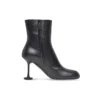 Botas de mujer de 90 mm «Cuero negro» 701937WBCR01000