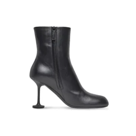 Botas de mujer de 90 mm «Cuero negro» 701937WBCR01000
