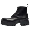 Botas Martin Mid con cordones de piel de vacuno «Negro» 589338WA9601000