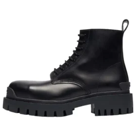 Botas Martin Mid con cordones de piel de vacuno «Negro» 589338WA9601000