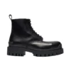 Botas Martin Mid con cordones de piel de vacuno «Negro» 589338WA9601000