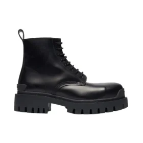 Botas Martin Mid con cordones de piel de vacuno «Negro» 589338WA9601000