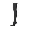 Botas por encima de la rodilla «Black Matte Spandex» de 110 mm 719816W2ES01000