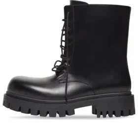 Botas Sergent de 20 mm «Cuero negro» 701394WBD401000