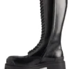 Botas Strike de 20 mm «Piel de becerro lisa negra mate» 763557WA9601000