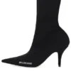 Botas tipo calcetín con logotipo «Negro» 616246W18021090