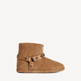 Botines Alaska Soft para mujer en color camel