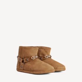Botines Alaska Soft para mujer en color camel