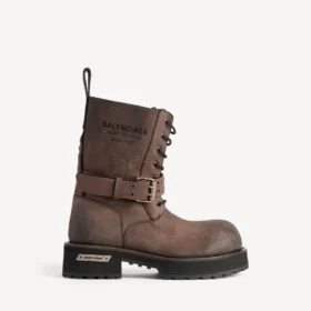 Botines con cordones Venom para hombre en color marrón