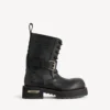 Botines con cordones Venom para hombre en negro