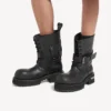 Botines con cordones Venom para hombre en negro