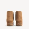 Botines con plataforma «Alaska» para mujer en marrón/blanco Botines con plataforma «Alaska» para mujer en marrón/blanco