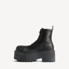 Botines de plataforma Strike para mujer en negro Botines de plataforma Strike para mujer en negro