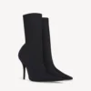 Botines «Knife» para mujer en negro