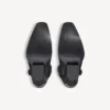 Botines Memphis para mujer con arnés en negro Botines Memphis para mujer con arnés en negro