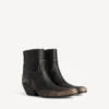 Botines Memphis para mujer en negro/beige Botines Memphis para mujer en negro/beige