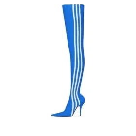 Botines por encima de la rodilla Balenciaga x adidas Originals Knife «Blue» 724074W2ES14090