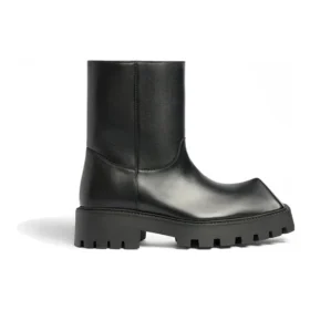 Botines Rhino «Piel de becerro lisa negra» 763684WBB501000