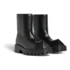 Botines Rhino «Piel de becerro lisa negra» 763684WBB501000