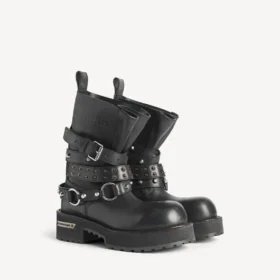 Botines Venom City para mujer en negro