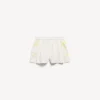 Boxers de corte en A con estampado «extreme tie dye» para mujer en blanco/amarillo Boxers de corte en A con estampado «extreme tie dye» para mujer en blanco/amarillo