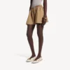 Boxers de corte en A para mujer en color beige arena Boxers de corte en A para mujer en color beige arena