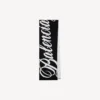 Bufanda «Big B» para hombre en negro/blanco