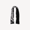 Bufanda «Big B» para hombre en negro/blanco