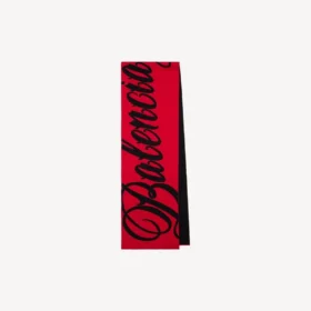 Bufanda «Big B» para hombre en rojo/negro Bufanda «Big B» para hombre en rojo/negro
