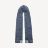 Bufanda con capucha para hombre en azul