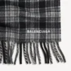 Bufanda con capucha para hombre en gris