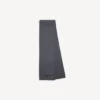 Bufanda con parche para hombre en gris Bufanda con parche para hombre en gris