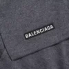 Bufanda con parche para hombre en gris Bufanda con parche para hombre en gris