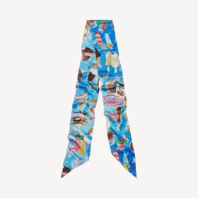 Bufanda «Sweet Treat» para mujer en azul