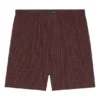 Bóxer con estampado micro tartán «Red» 6584004A8B76464