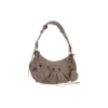 c Bolso de hombro pequeño Le Cagole «Light Brown» 6713071VG9Y1212
