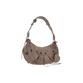 c Bolso de hombro pequeño Le Cagole «Light Brown» 6713071VG9Y1212